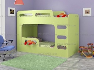 Кровать Дельта-Макс (цвет:Салатовый)