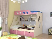 Двухъярусная кровать Дельта 20.01
