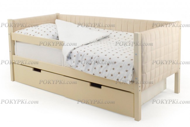 Детская кровать-тахта Svogen-бежевый