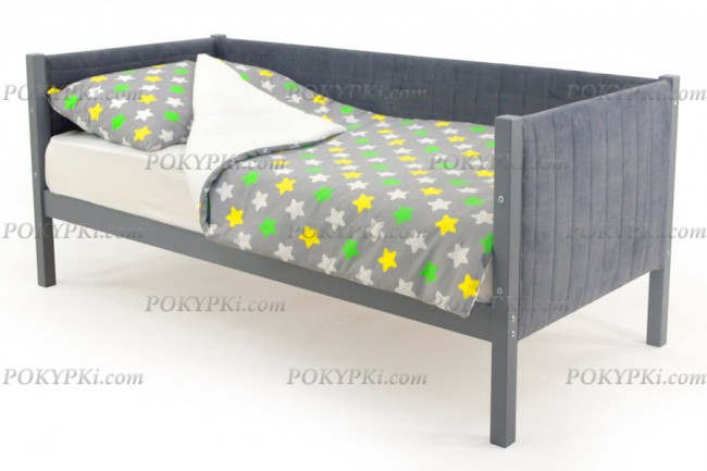 Детская кровать-тахта Svogen-графит