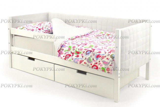 Детская кровать-тахта Svogen-белый