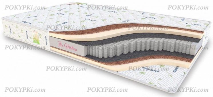Матрас Flex Mattress Multipocket Midl Mix Матрас Flex Mattress Multipocket Midl Mix