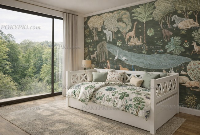 Угловая кровать Сканди мини