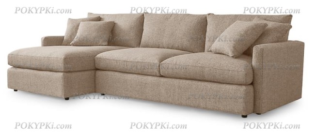 Угловой диван Стелф с оттоманкой Угловой диван Стелф с оттоманкой