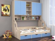 Кровать 90х190 с антресолью Дельта 21.11