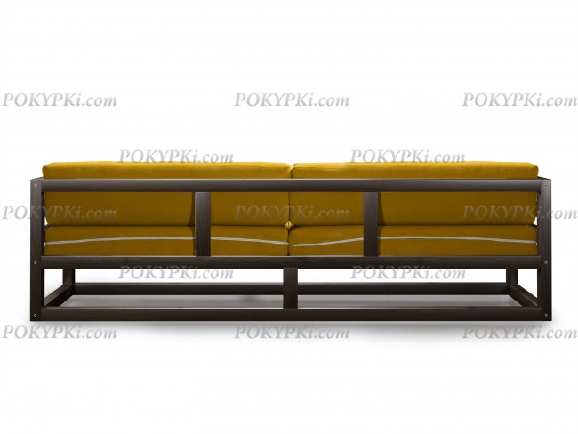 Диван Магнус (Венге)-желтый
