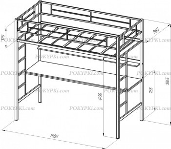 Кровать-чердак Севилья 1