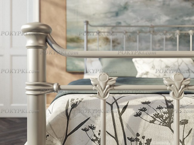 Кровать Dreamline Guardian со спинкой в цвете серебро