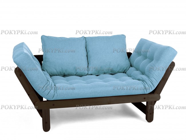 Кушетка Сламбер (Венге)-голубой