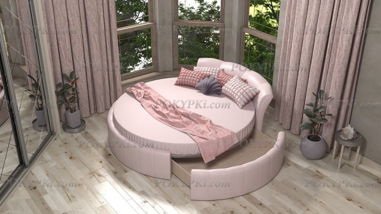 Круглая кровать «Жемчужина» в магазине «Pokypki.com»