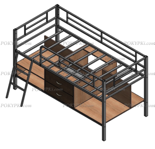 Кровать-чердак Севилья-Я мини Кровать-чердак Севилья-Я мини