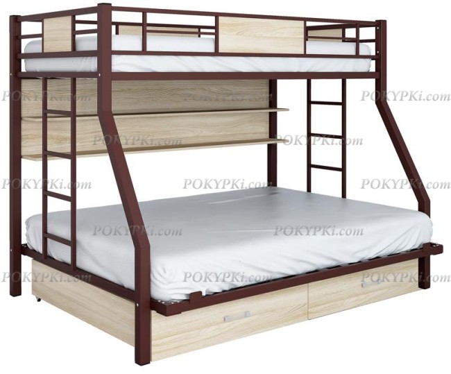 Двухъярусная кровать Гранада 3 140 Двухъярусная кровать Гранада 3 140