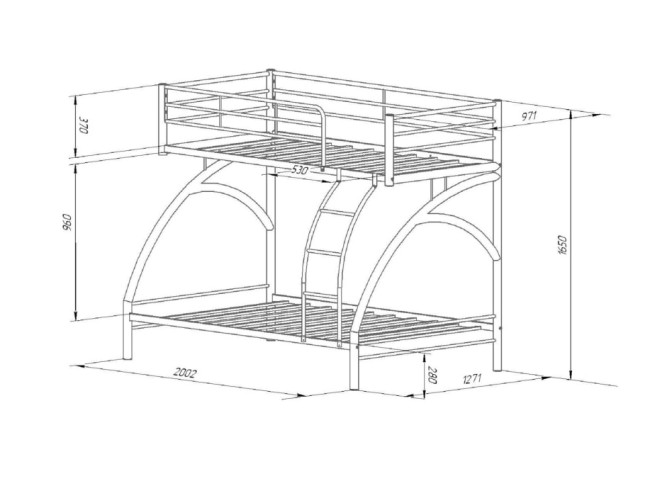 Кровать Виньола-2