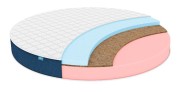 Круглый матрас Димакс Раунд 20 микс кокос