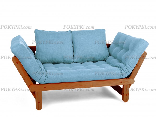Кушетка Сламбер (Вишня)-голубой