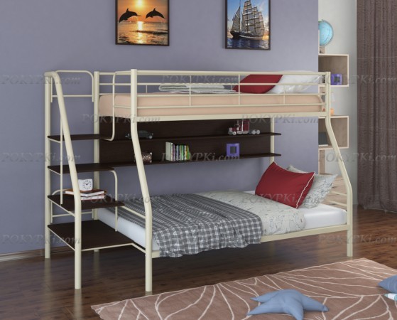 Двухъярусная кровать Толедо-1-слон/венге Двухъярусная кровать Толедо-1-слон/венге