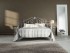Металлическая кровать Dreamline Sylva в серебряном цвете
