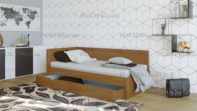 Угловая кровать Лунара Угловая кровать Лунара