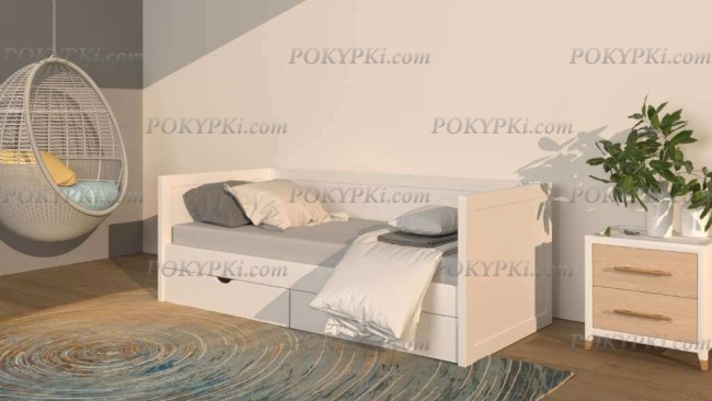 Угловая кровать Лунара Угловая кровать Лунара