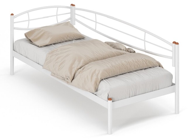 Металлическая кровать софа Аура  Металлическая кровать софа Аура