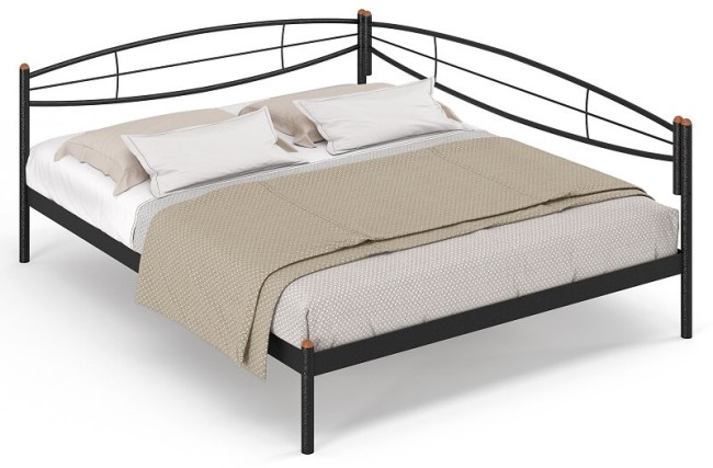 Металлическая кровать софа Аура  Металлическая кровать софа Аура