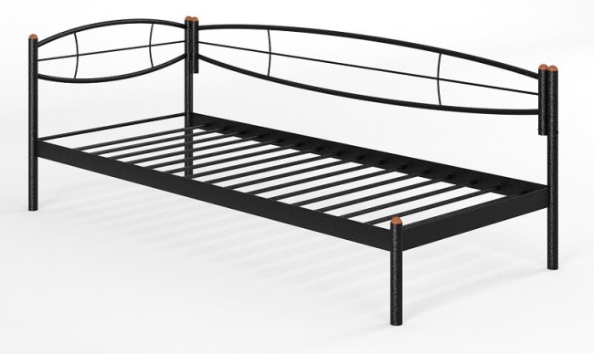 Металлическая кровать софа Аура  Металлическая кровать софа Аура